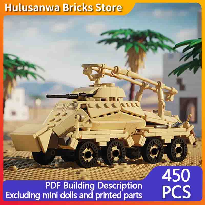Heavy Equipment Armor - 무거운 장갑차 모델 MOC 조립 블록