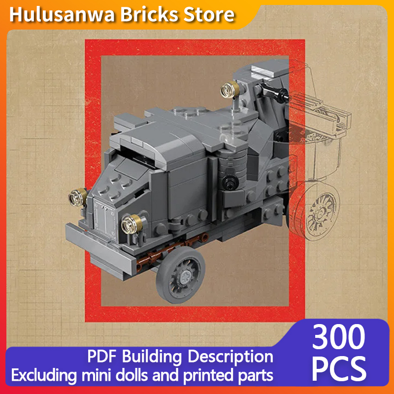 Heavy Equipment Armor - 무거운 군용 장갑차 모델 MOC 조립