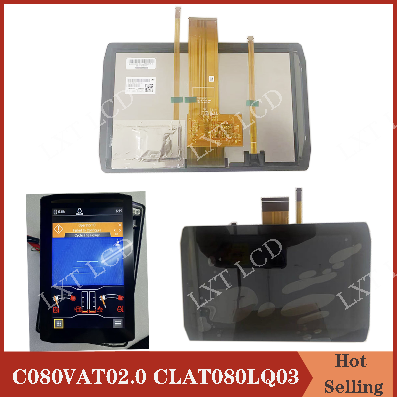 Heavy Equipment Caterpillar - 오리지널 8인치 C080VAT02.0 CLAT080LQ03 XG LCD