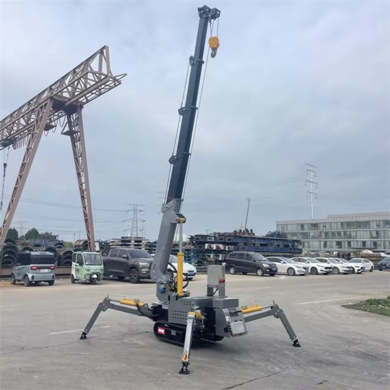 Heavy Equipment Lift - 콤팩트 미니 스파이더 크레인 유압식 전동