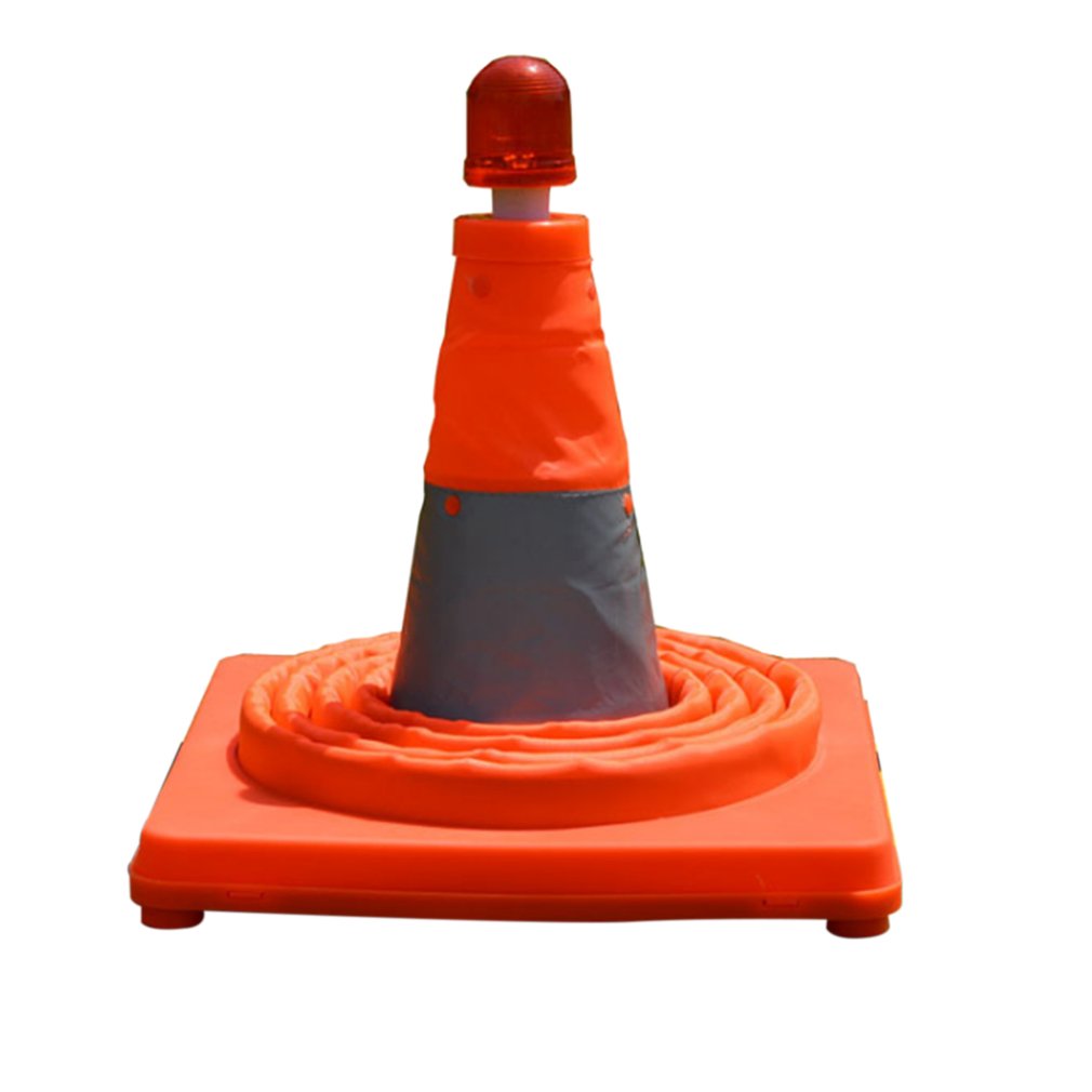 Road Traffic Cone - 도로 안전 도매를 위한 망원경 접히는