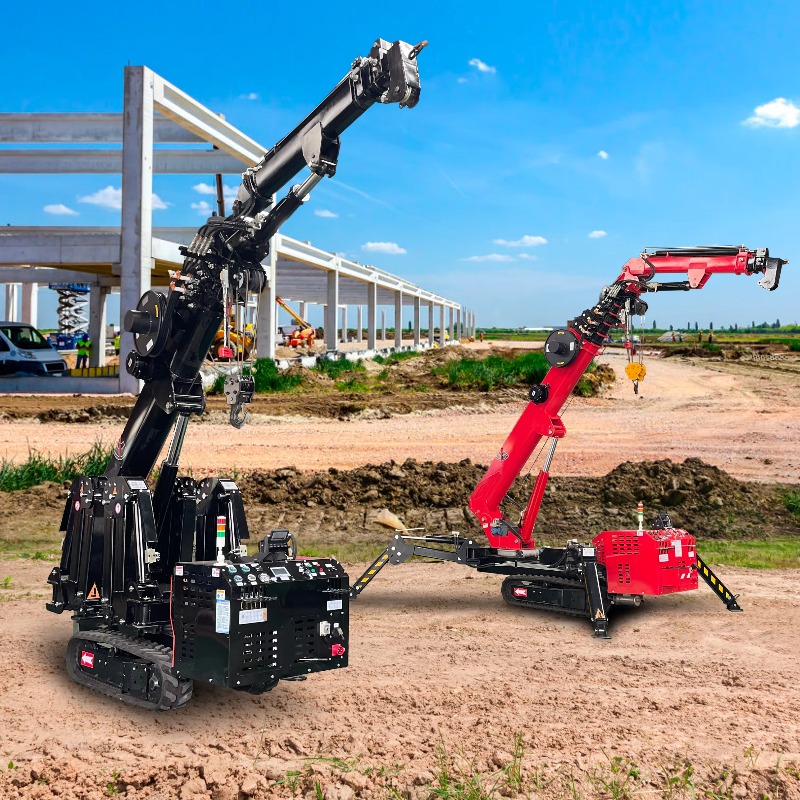 Heavy Equipment Lift - 콤팩트 미니 스파이더 크레인 유압식 전동