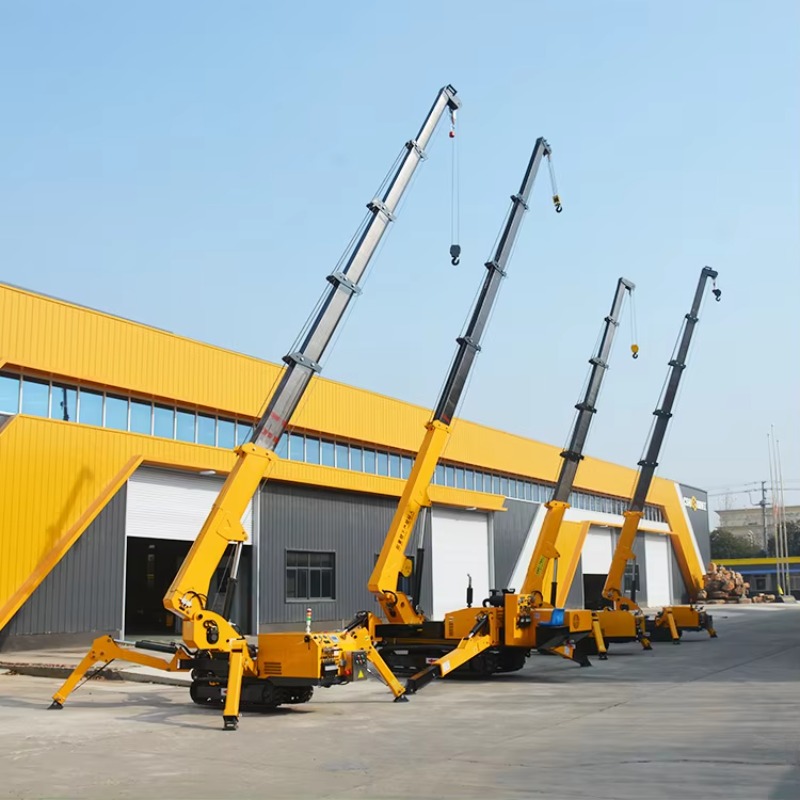 Heavy Equipment Lift - 8T 유압식 스파이더 크레인 중장비 미니