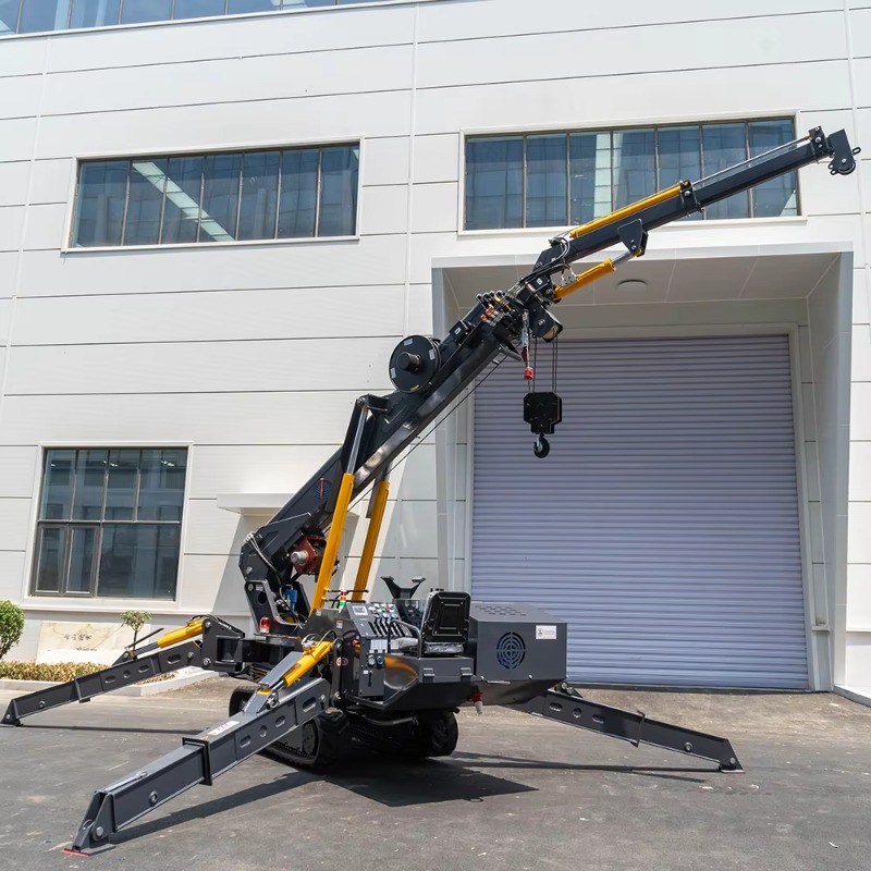 미니 스파이더 크레인 소형 전동 유압식 원격 제어 중량 - Heavy Equipment Lift 리뷰 및 가격
