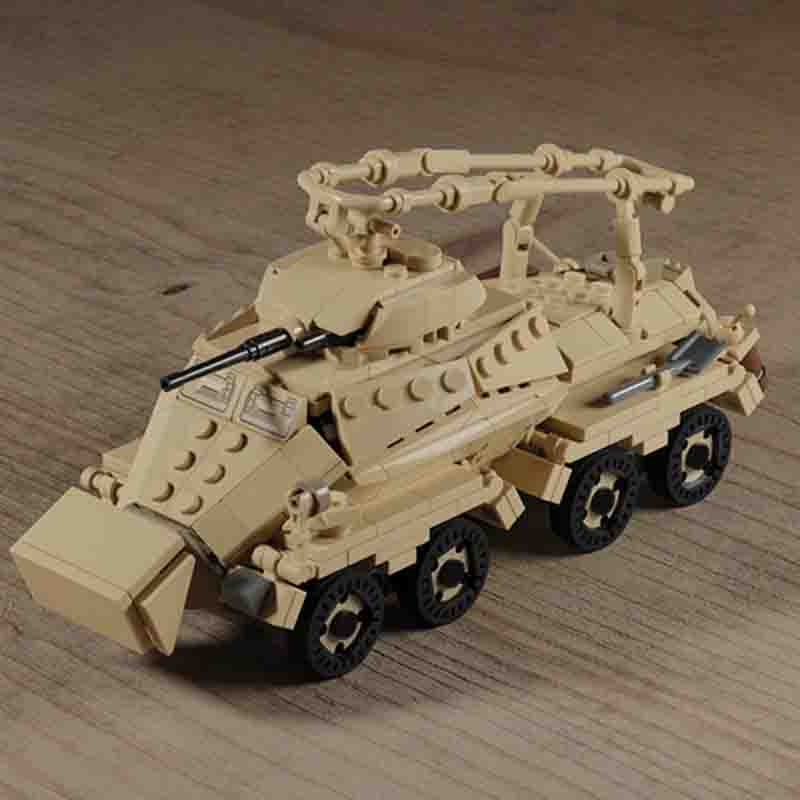 무거운 장갑차 모델 MOC 조립 블록 전쟁 장비 모듈식 - Heavy Equipment Armor 리뷰 및 가격