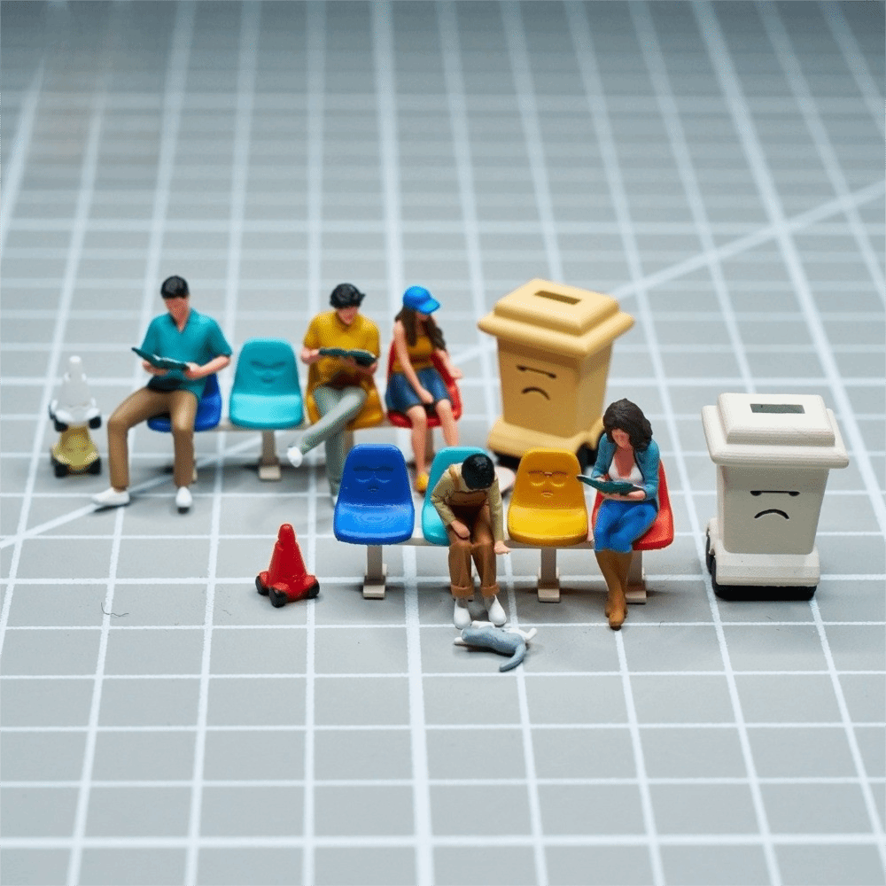 1/64 스케일 도로 교통 시설물, 교통 콘, 경고 표 - Road Traffic Cone 리뷰 및 가격