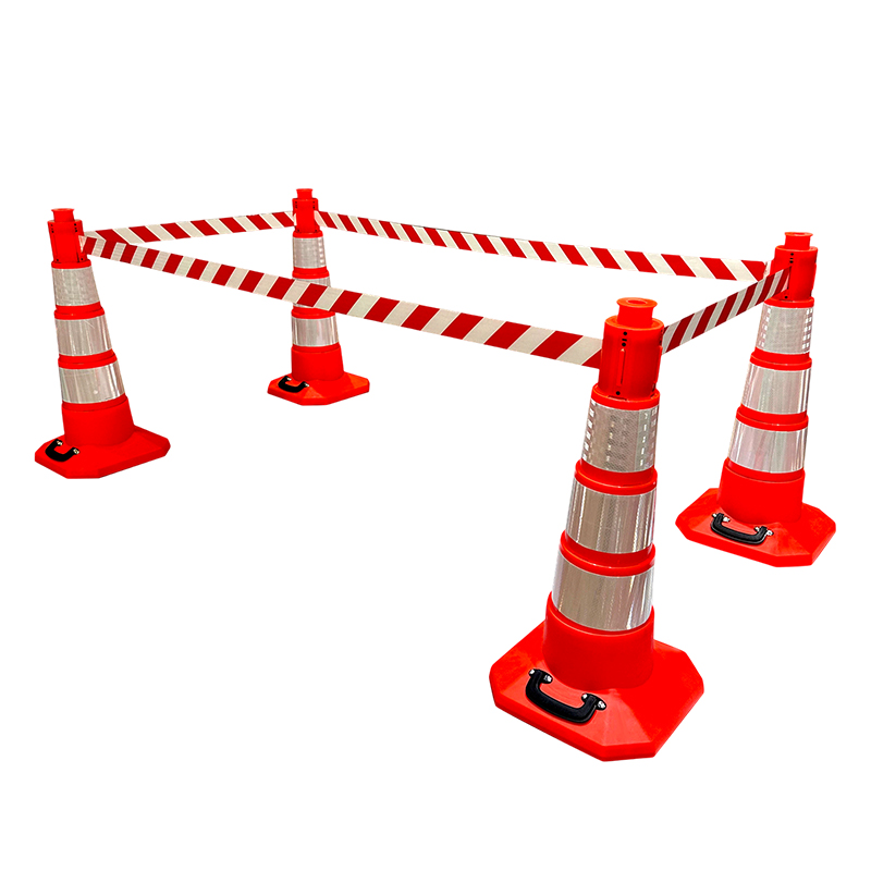 접이식 고광택 반사 교통 콘, 격리 경고 벨트가 있는  - Road Traffic Cone 리뷰 및 가격