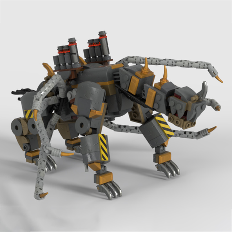 QWERT 중장갑 기계 모델 MOC 빌딩 블록 전쟁 장 - Heavy Equipment Armor 리뷰 및 가격