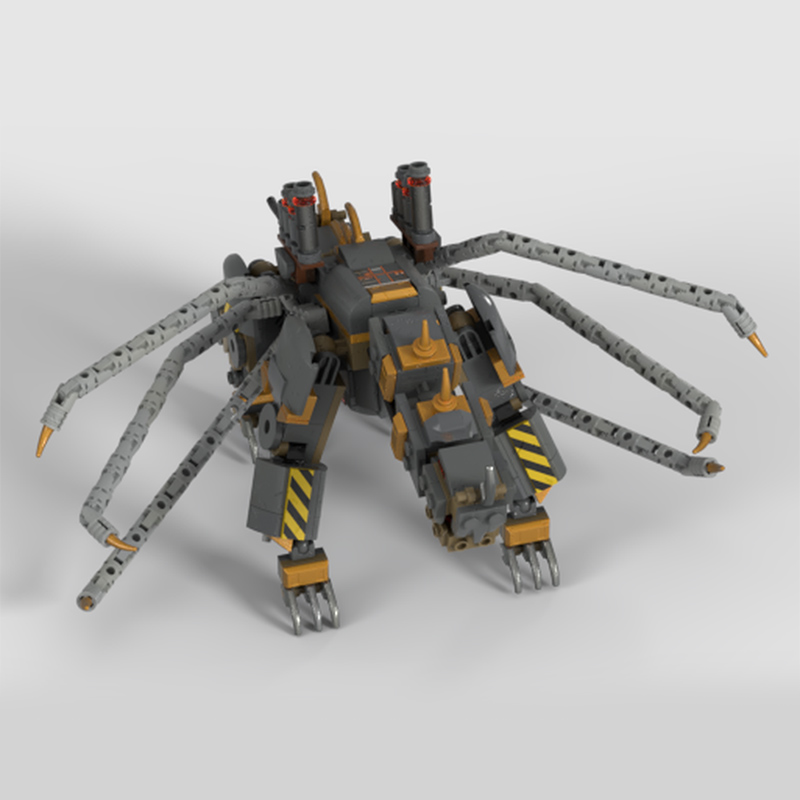 QWERT 중장갑 기계 모델 MOC 빌딩 블록 전쟁 장 - Heavy Equipment Armor 리뷰 및 가격