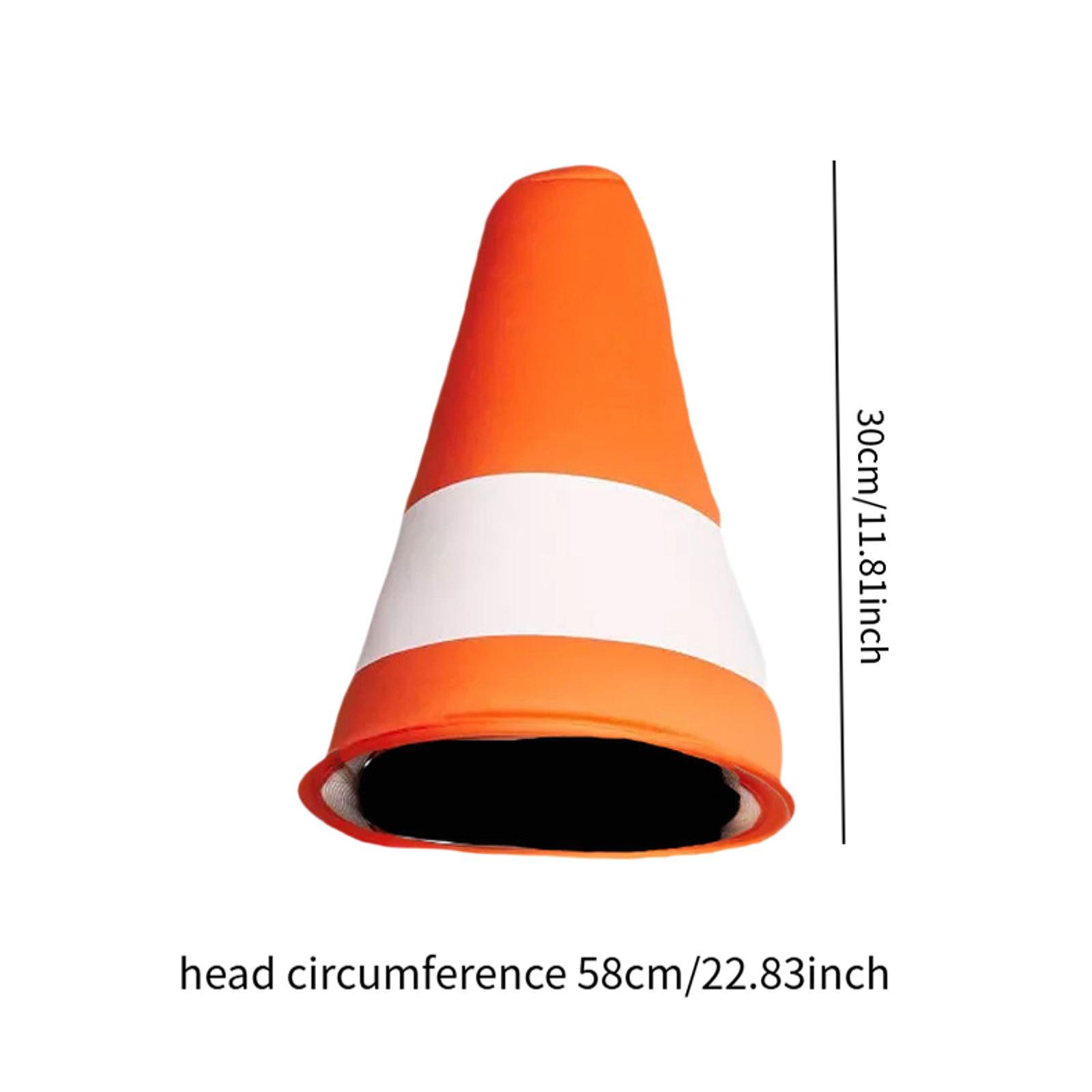 교통 콘 모자, 의상 소품, 도로 공사 콘 모자, 축제 - Road Traffic Cone 리뷰 및 가격