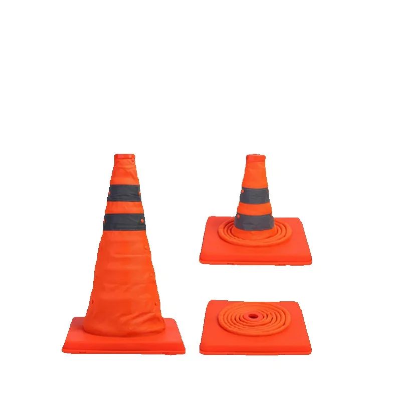 접이식 주황색 건설 도로 안전 교통 콘 제어 운전 훈련 - Road Traffic Cone 리뷰 및 가격