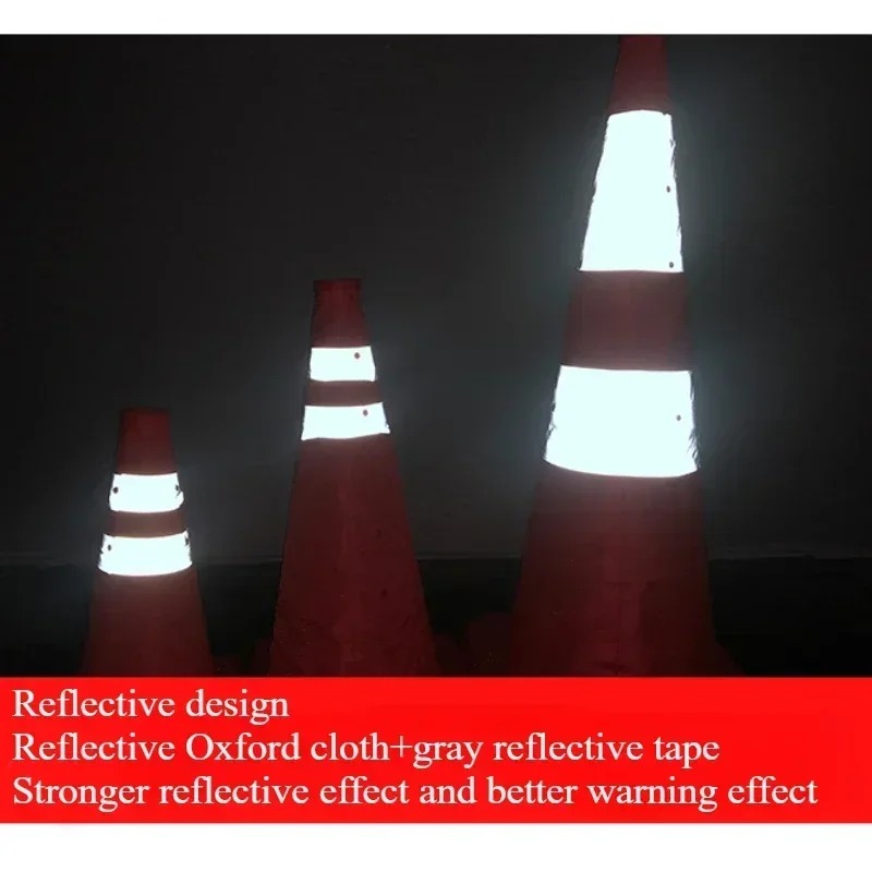 접이식 교통 반사 안전 콘 30/45/70cm 높이 접 - Road Traffic Cone 리뷰 및 가격