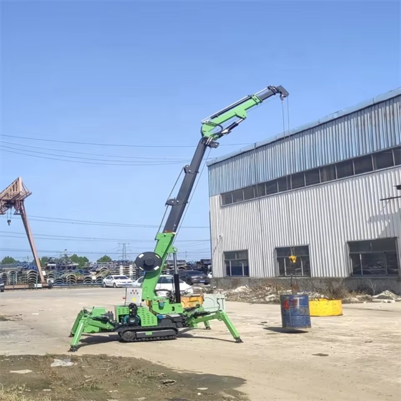 콤팩트 미니 스파이더 크레인 유압식 전동 리모컨 중량물 - Heavy Equipment Lift 리뷰 및 가격