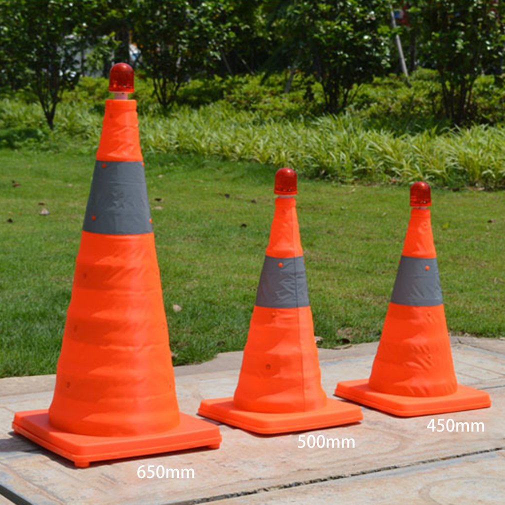 도로 안전 도매를 위한 망원경 접히는 도로 콘 바리케이 - Road Traffic Cone 리뷰 및 가격