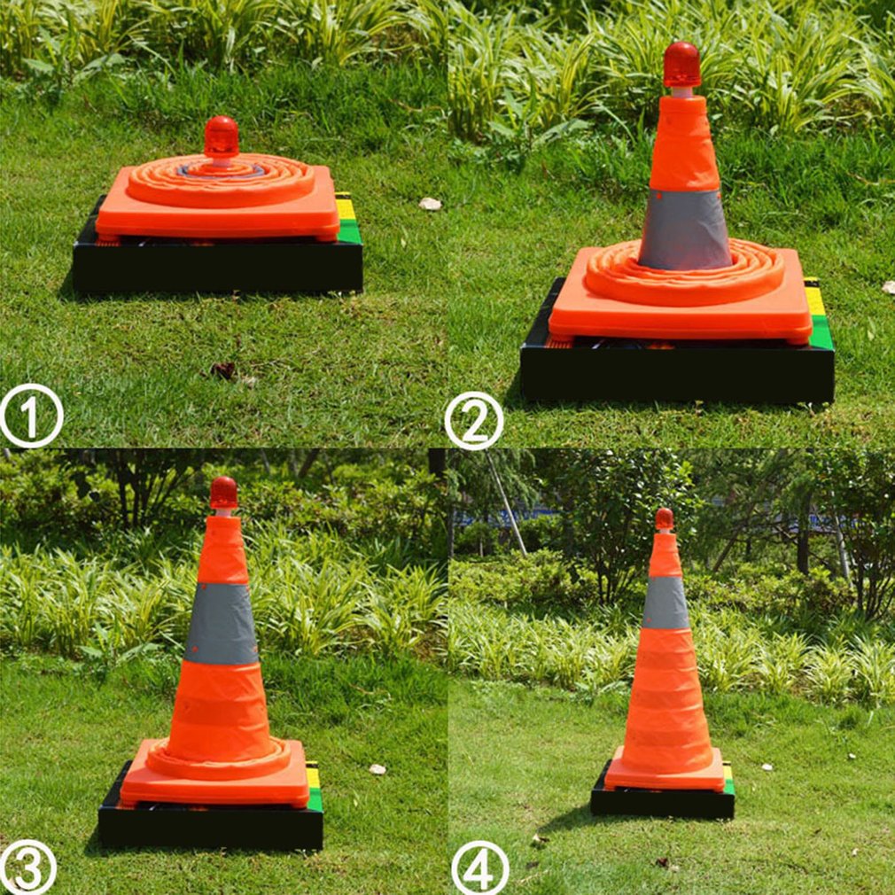도로 안전 도매를 위한 망원경 접히는 도로 콘 바리케이 - Road Traffic Cone 리뷰 및 가격
