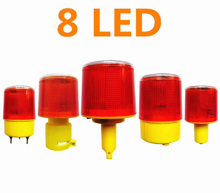 8LED 밝은 LED 태양 전원 교통 경고등 바리케이드 - Road Traffic Cone 리뷰 및 가격