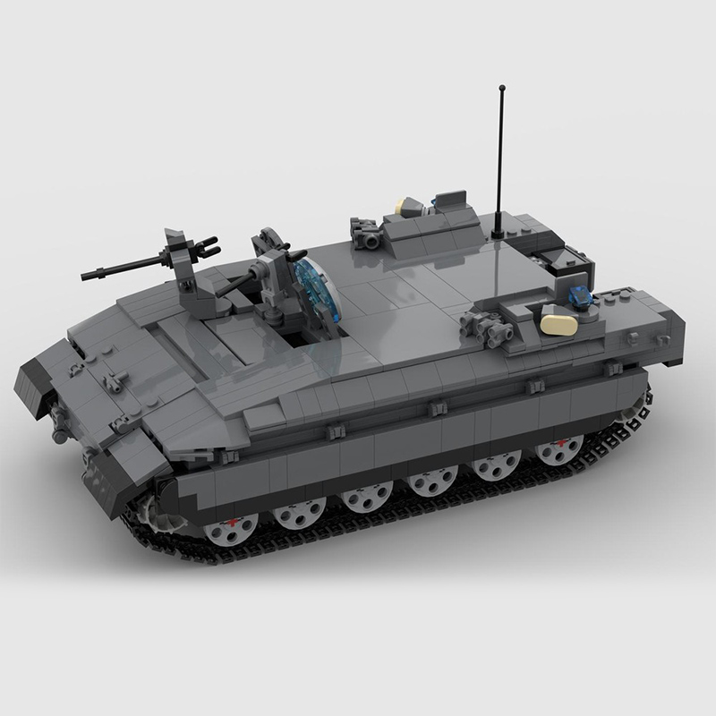 무거운 궤도형 장갑차 모델 MOC 조립 브릭 전쟁 장비 - Heavy Equipment Armor 리뷰 및 가격