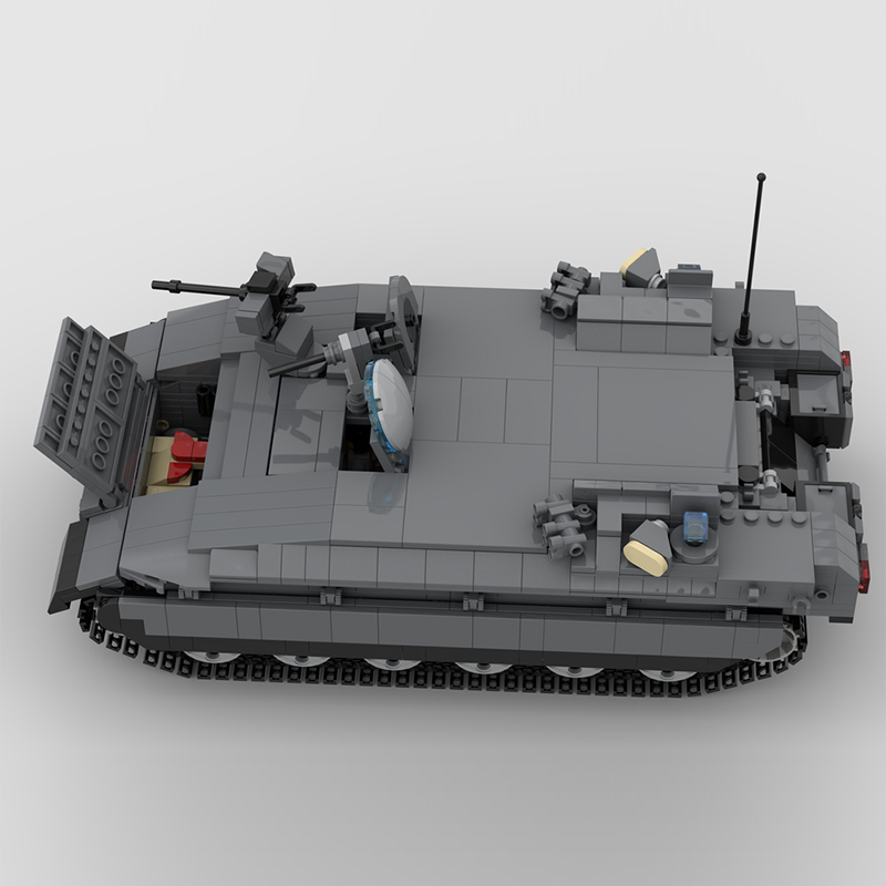 무거운 궤도형 장갑차 모델 MOC 조립 브릭 전쟁 장비 - Heavy Equipment Armor 리뷰 및 가격